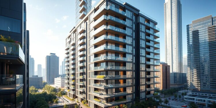 moderner wohnungsbau