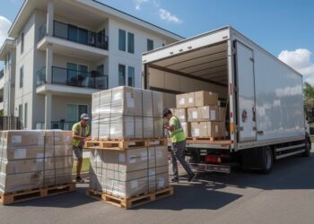 Umzug: Schwere Güter sicher per Spedition transportieren